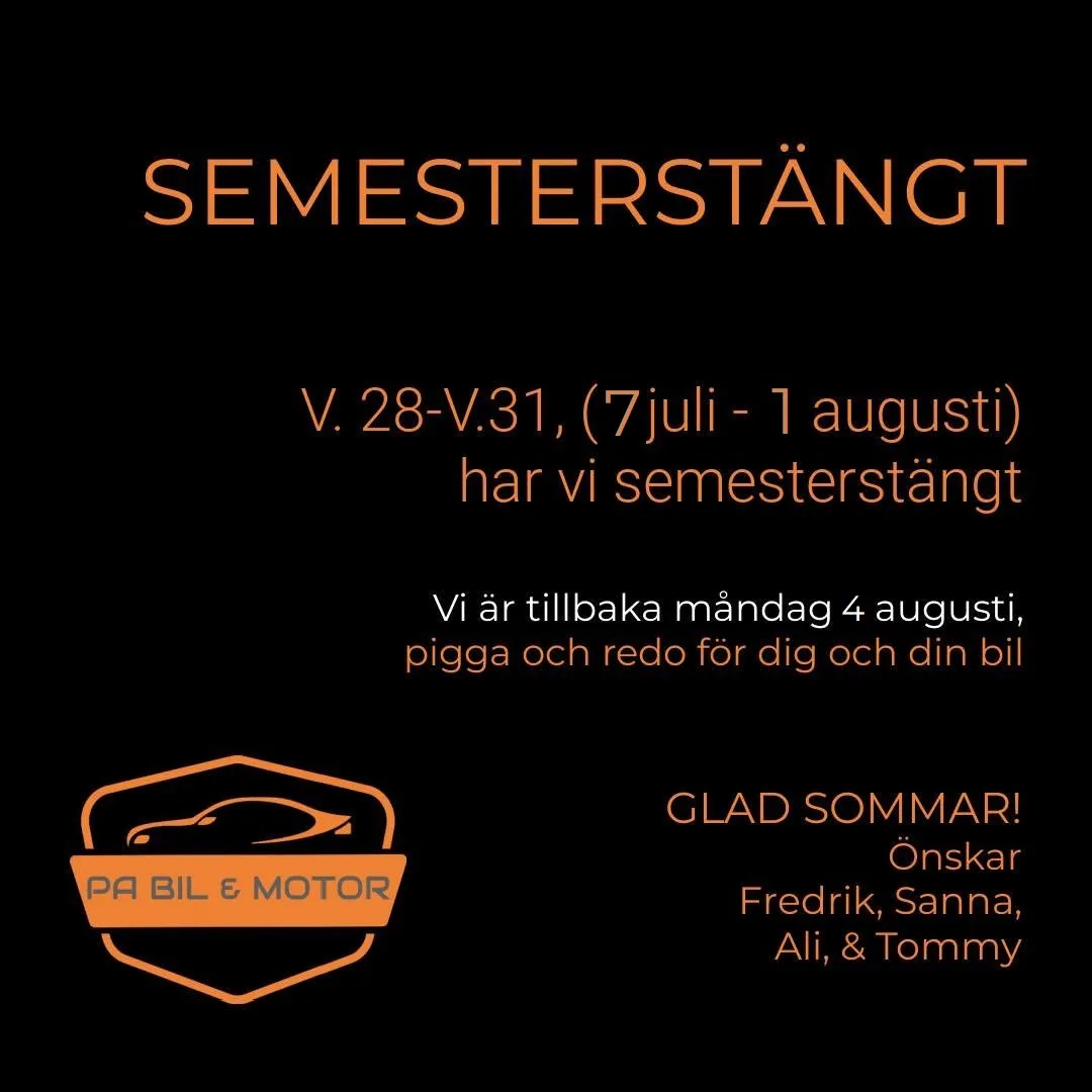 Glad sommar från teamet